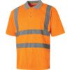 Tricou Polo Hi-Vis, Portocaliu, 3XL, Mânecă Scurtă, EN20471 thumbnail-0