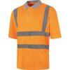 Tricou Polo Hi-Vis, Portocaliu, Mărimea Mare, Mânecă Scurtă, EN20471 thumbnail-0