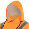 Jachetă Hi-Vis Impermeabilă, 3XL, Portocalie, Poliester, EN20471 thumbnail-2