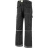 Pantaloni de lucru pentru bărbați, negri, talie 36", croi regulat, lungime 31" thumbnail-1