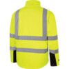 Jachetă Soft Shell Hi-Vis, Mărimea Medie, Galbenă și Neagră, Poliester, EN20471 thumbnail-1