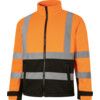 Jachetă Soft Shell Hi-Vis, Mărimea Mică, Portocalie și Neagră, Poliester, EN20471 thumbnail-0