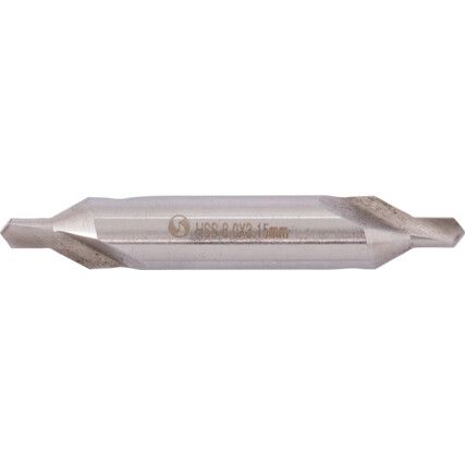 Burghiu Central din HSS, 8.00mm x 3.15mm