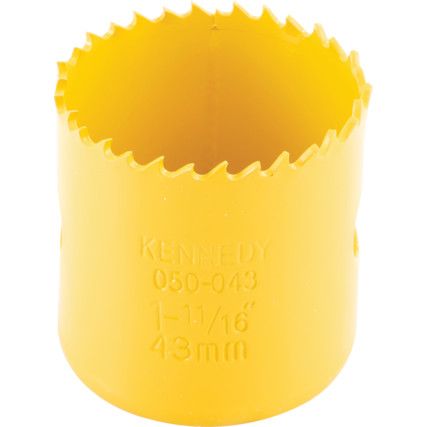 43mm DIA. (1.11/16") BI-METAL HOLESAW