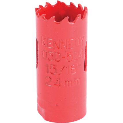 24mm DIA. (15/16") BI-METAL V/P HOLESAW