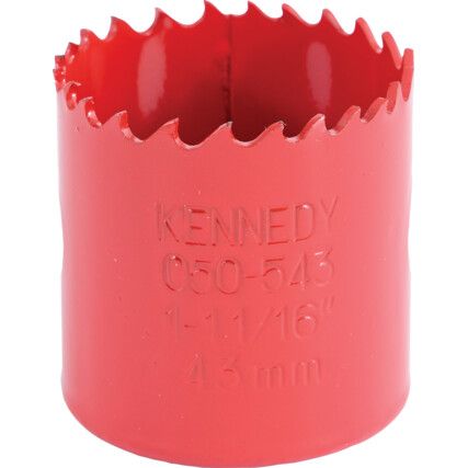 43mm DIA. (1.11/16") BI-METAL V/P HOLESAW