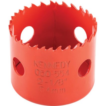 54mm DIA. (2.1/8") BI-METAL V/P HOLESAW