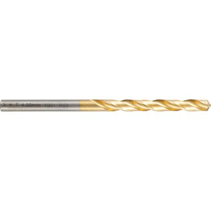 4.50mm TiN COATED JOBBERDRILL