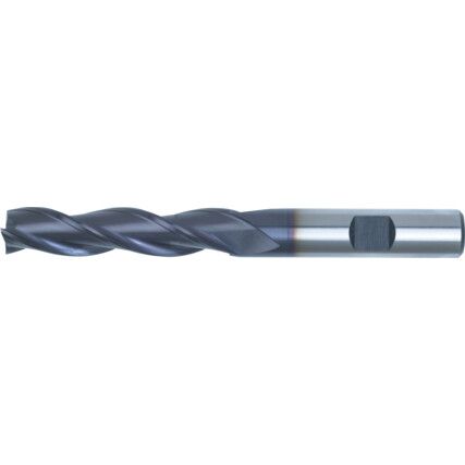 4.0 WELDON LONG 3FL SLOTDRILL-TiALN-8% CO