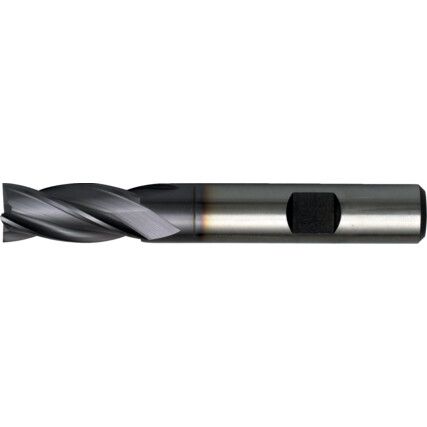 8.0 WELDON STD END MILL-TICN-8% CO