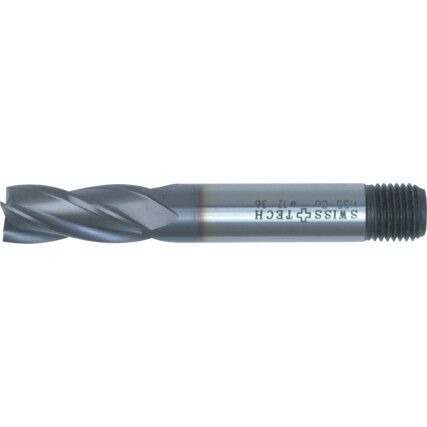 6.0 SCR STANDARD END MILL-TICN-8% CO