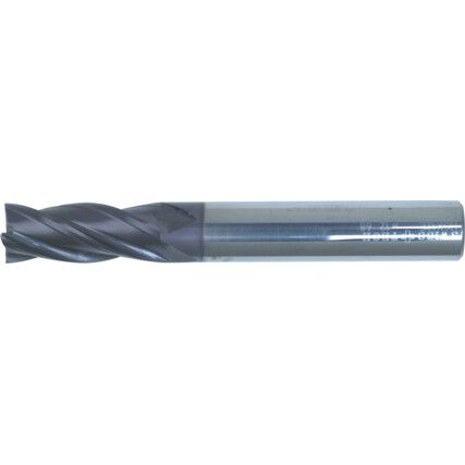 4.0mm ST/SH LONG 4FL ENDMILL Q-COAT