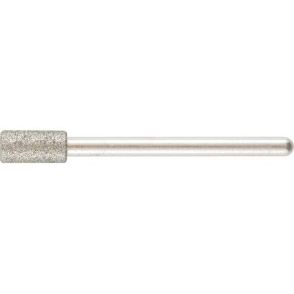 A50 Diamond Coated Rotary Burrs - Cylindrical - 5.0mm