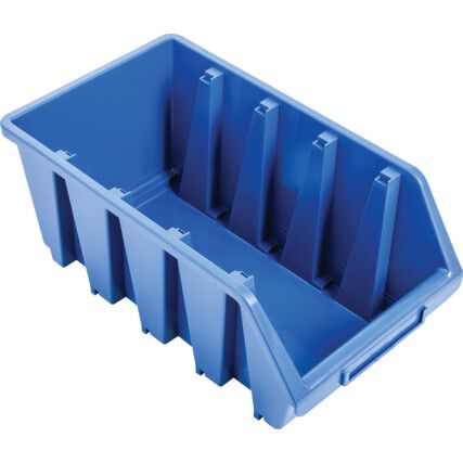 MTL4 HD PLASTIC STORAGE BIN BLUE