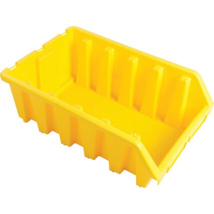 MTL5 HD PLASTIC STORAGE BIN YELLOW