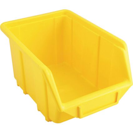 SEN2 PLASTIC STORAGE BIN YELLOW