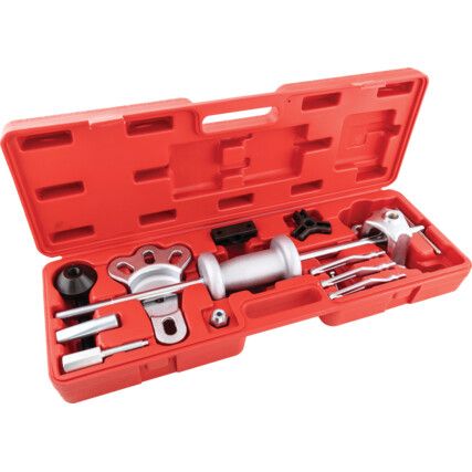 Set extractor cu ciocan de șuruburi, 16 piese