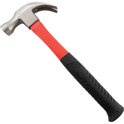 16oz CLAW HAMMER FIBREGLASS SHAFT