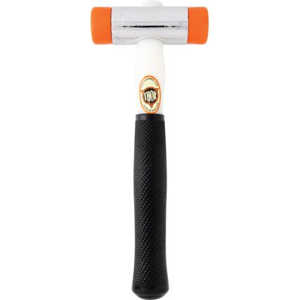 07-412 38mm Medium Hard Faced Hammer Plastic Shaft