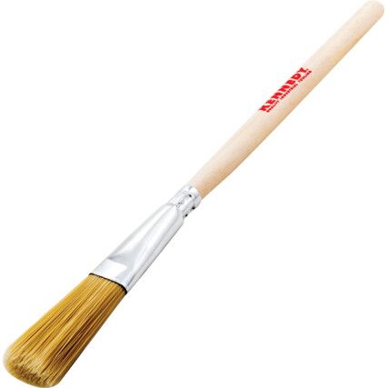 Flat Paste Brush, Synthetic Bristle, 1/4in.