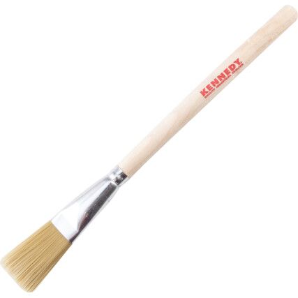 Flat Paste Brush, Synthetic Bristle, 3/4in.