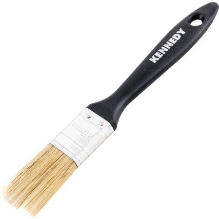 Flat Laminating Brush, Natural Bristle, 1in.