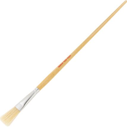 Flat Fitch Brush, Natural Bristle, No.8