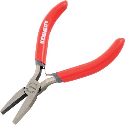 Flat Nose Pliers, 125mm/5"