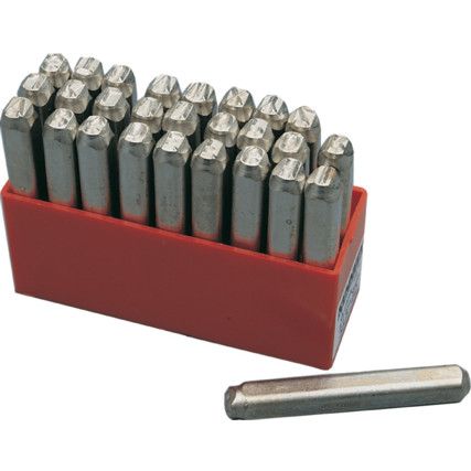 6.0mm (SET OF 27) LOW STRESS LETTER PUNCHES