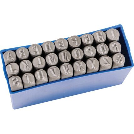 5.0mm (SET OF 27) LETTERPUNCHES