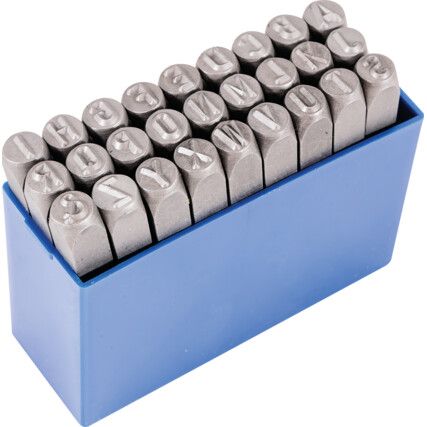 6.0mm (SET OF 27) LETTER PUNCHES