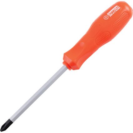 Hi-Grip Pound Thru Phillips Screwdriver, No.2 Phillips Tip, 75mm Blade