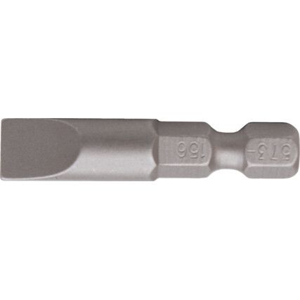 8.0mm x 70mm FLAT POWER BIT 1/4" HEX