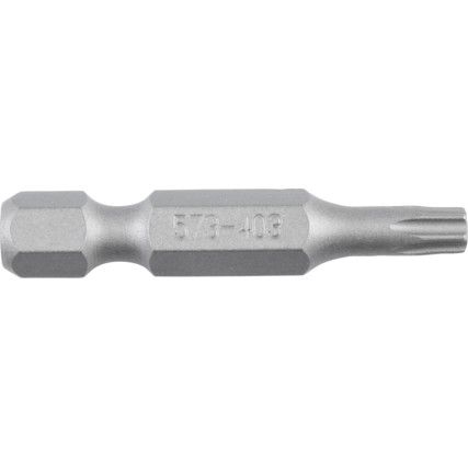 TX20 x 38mm TORX POWER BIT 1/4" HEX