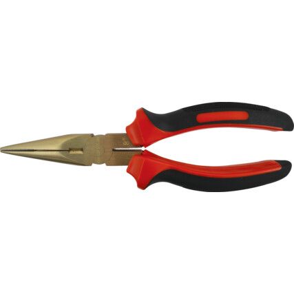 8" SPARK RESISTANT LONG NOSE PLIERS