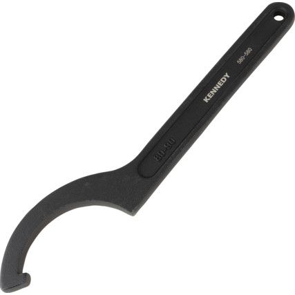 C Spanner, Chrome Vanadium Steel, 280mm Length, 80-90mm Jaw Capacity