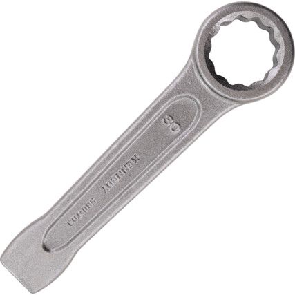 Metric Ring Slogging Spanner, Chrome Satin Hardened Steel, 30mm