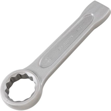 Metric Ring Slogging Spanner, Chrome Satin Hardened Steel, 41mm