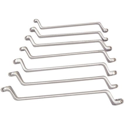 Metric Ring Spanner Set, 6 - 19mm, Set of 7