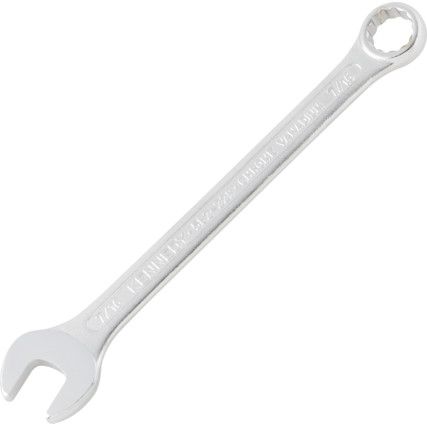 Imperial Combination Spanner, Chrome Vanadium Steel, 7/16in.