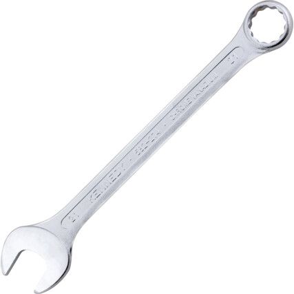 Metric Combination Spanner, Chrome Vanadium Steel, 21mm