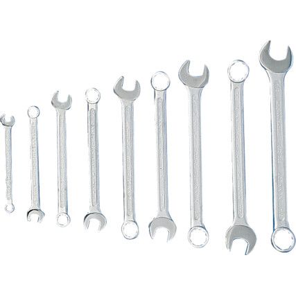 Imperial Combination Spanner Set, 1/4 - 3/4in., Set of 9