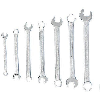 1/8-1/2"WHIT CV COMBINATION SPANNER SET 7PC