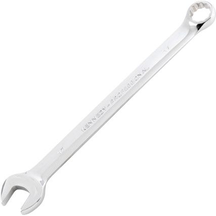 Metric Combination Spanner, Chrome Vanadium Steel, 17mm