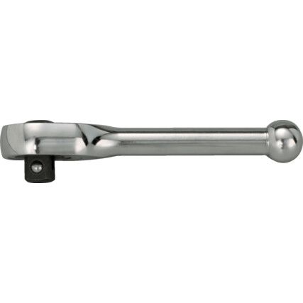 P/T GEARLESS RATCHET STUB /SLIM 1/4" SQ DR