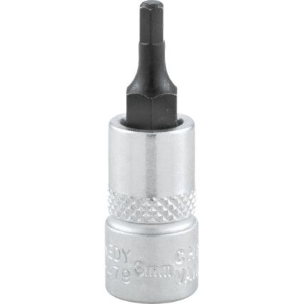 3mm HEX SOCKET BIT 1/4" SQ DR