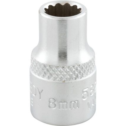 8mm SOCKET 3/8" SQ DR