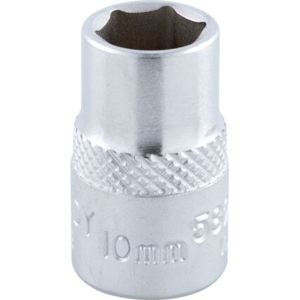 10mm SINGLE HEX SOCKET 3/8" SQ DR