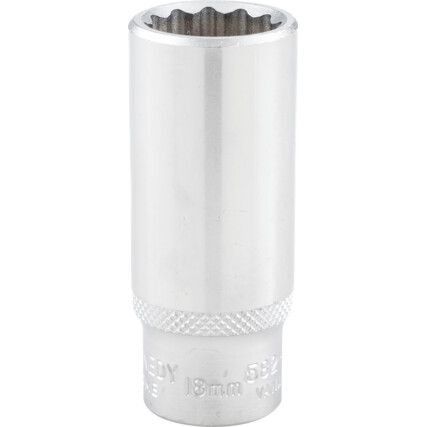 18mm DEEP SOCKET 3/8" SQDR