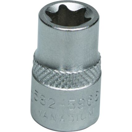 E6 TORX SOCKET 3/8" SQ DR